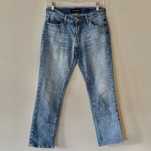 Lucky Brand Women’s Sweet Crop Denim Blue Jeans Medium Wash Sz 2/26